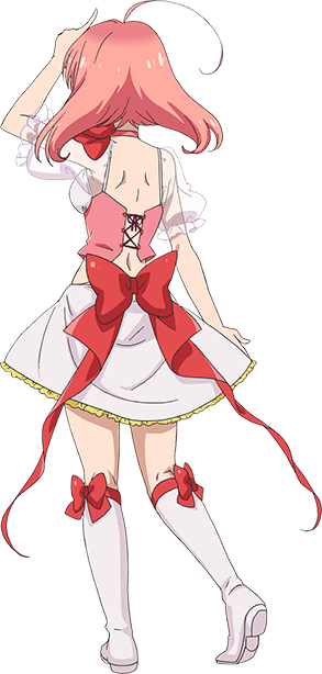 魔法少女 背面
