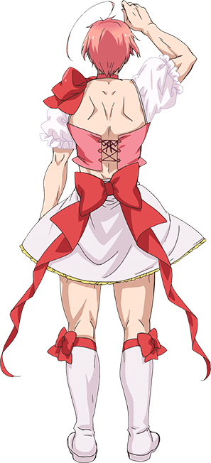 魔法少女 背面