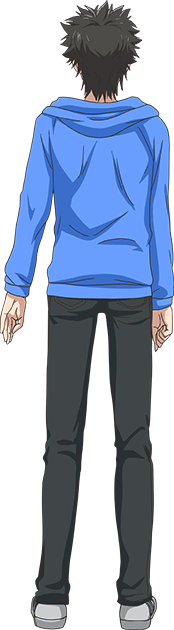 私服 背面